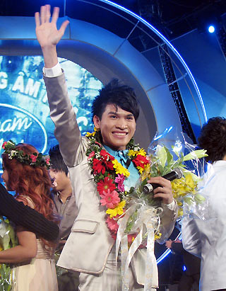 Quốc Thiên đạt giải Vietnam Idol 2008